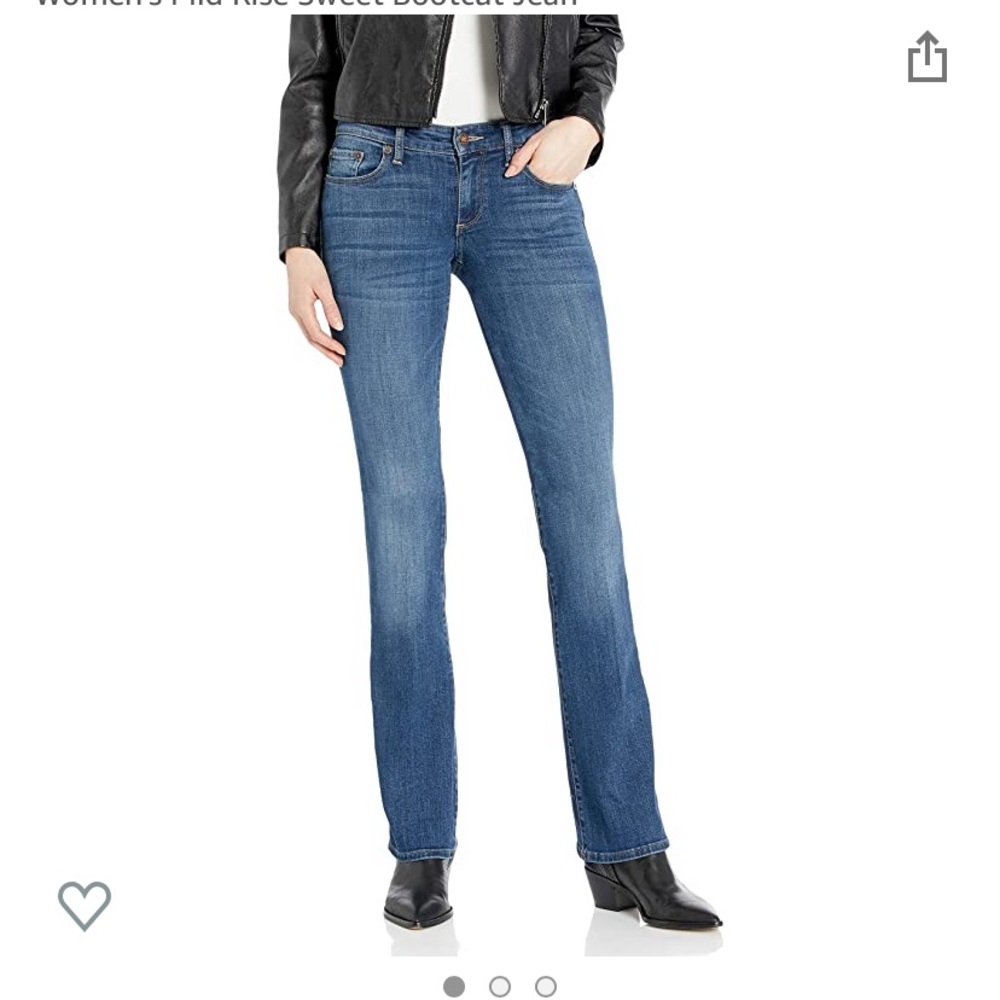 Lucky Brand Faded Wash Peanut Pant Jeans